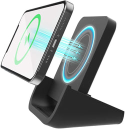 Fast Wireless Charger Charging Stand Qi-Certified Compatible with iPhone 12 11