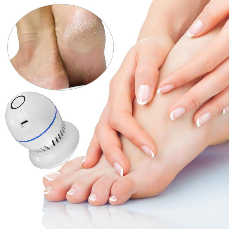 Rechargeable Electric Foot Grinder File Vacuum Dead Skin Callus Remover Foot Pedicure Tools Feet Care for Hard Cracked Cleaning